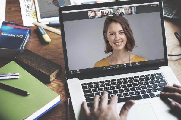 Video Call Chatting Communication Concept Video Call Facetime Chatting Communication Concept